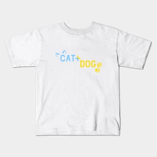 TXT Cat & Dog Kids T-Shirt